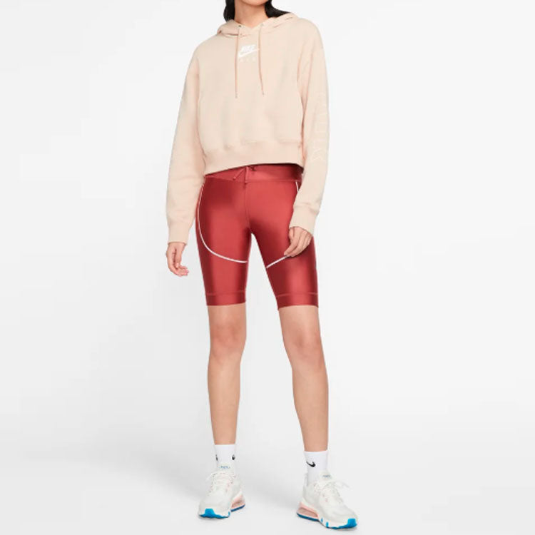 (WMNS) Nike Air Fleece Hoodie 'Pink' CJ3083-287