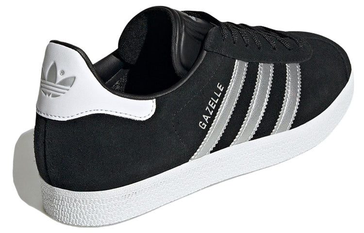(WMNS) adidas Gazelle 'Black Silver Metallic' ID7007