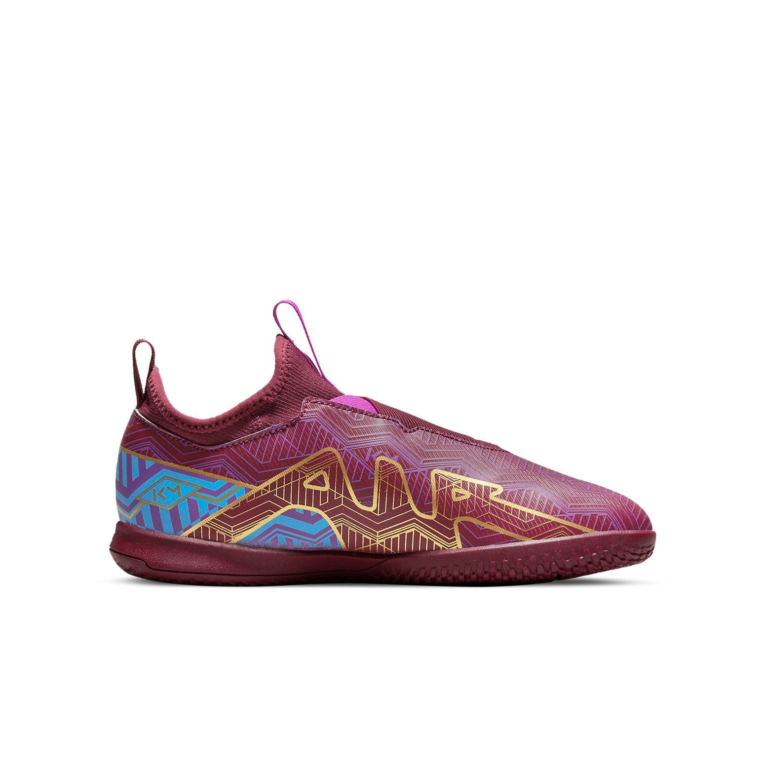 (GS) Nike Kylian Mbapp x Zoom Mercurial Vapor 15 Club IC 'Dark Beetroot' DV0738-694