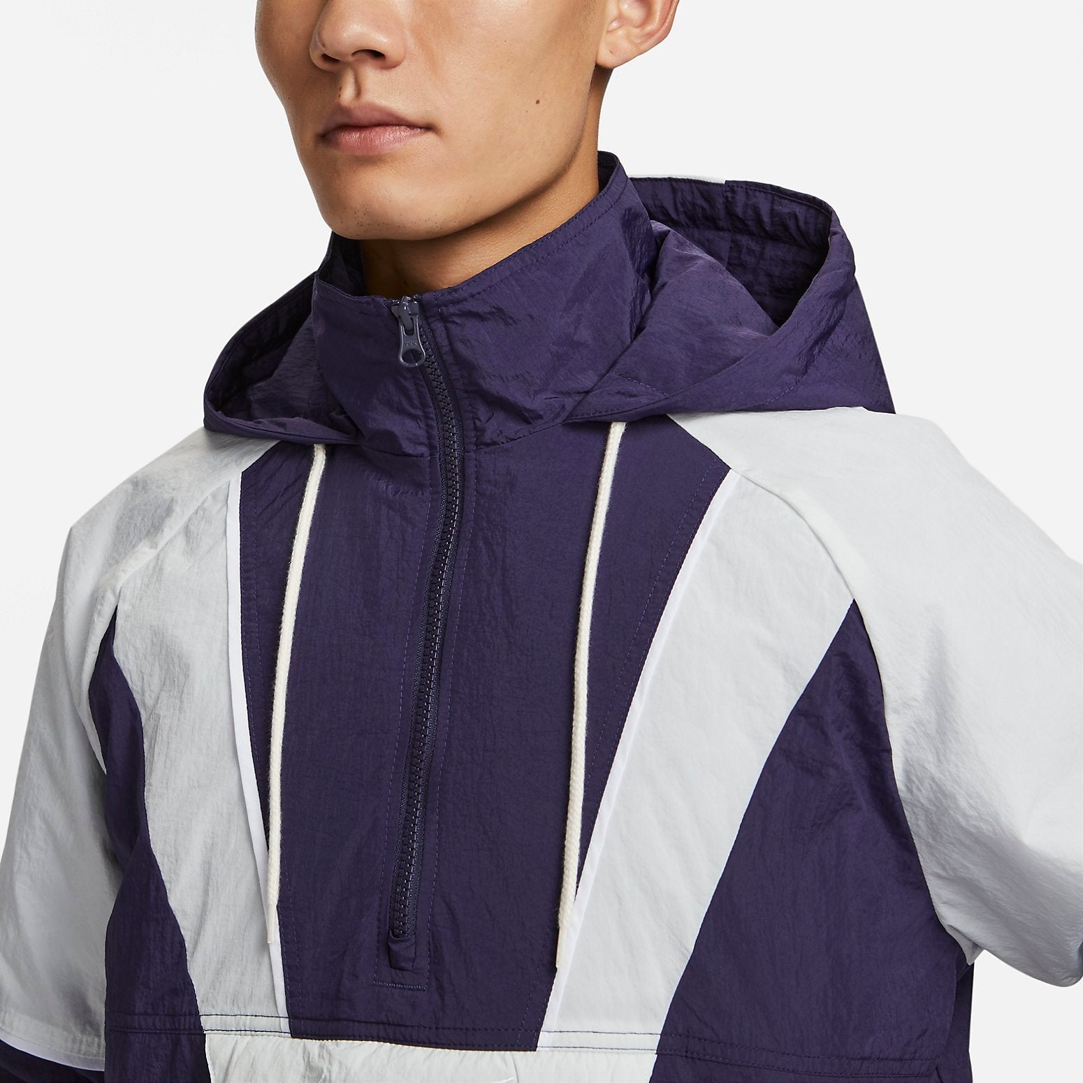 Nike Woven Basketball Jackets 'Purple White' FB7114-555