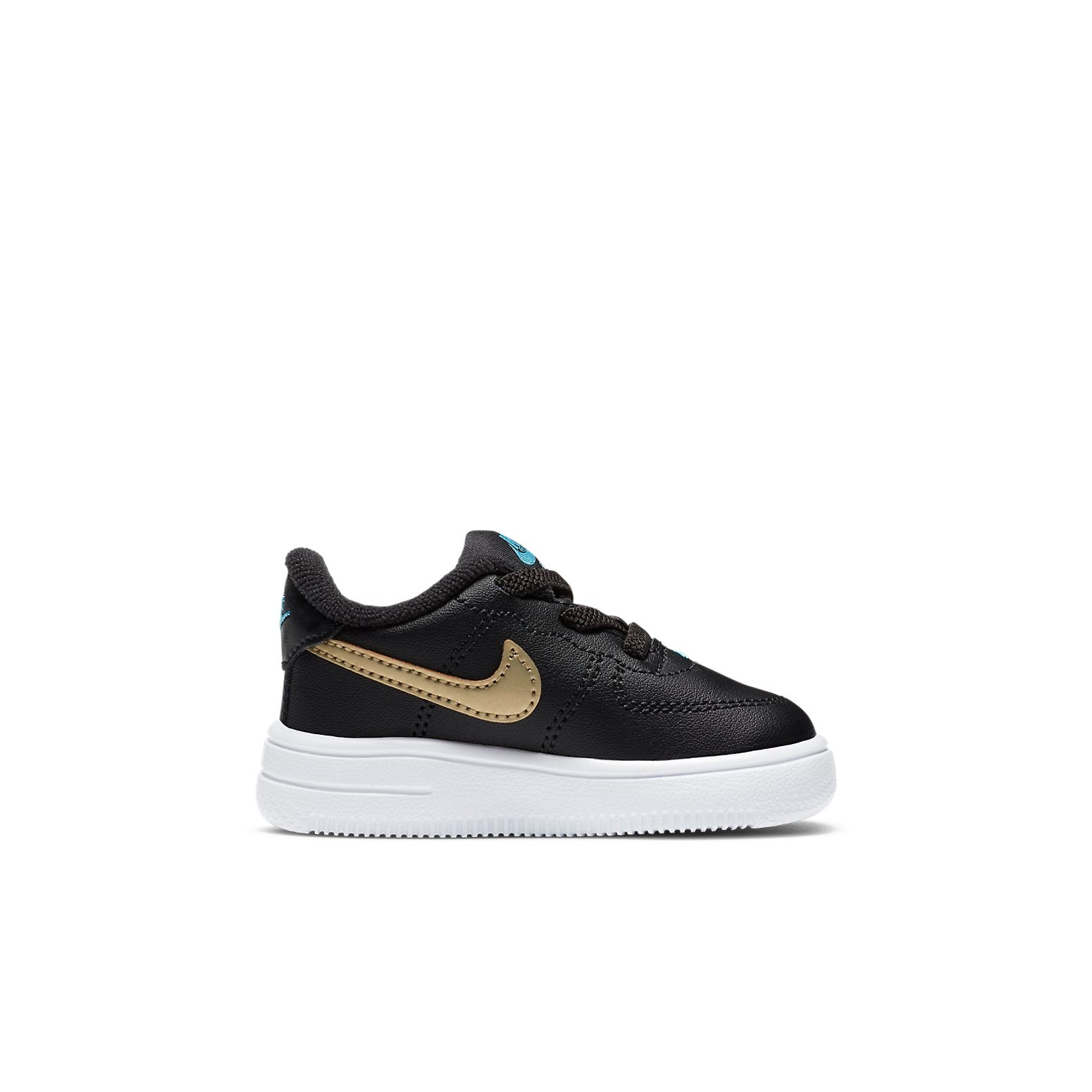(TD) Nike Force 1 '18 'Black Metallic Gold Star' 905220-009