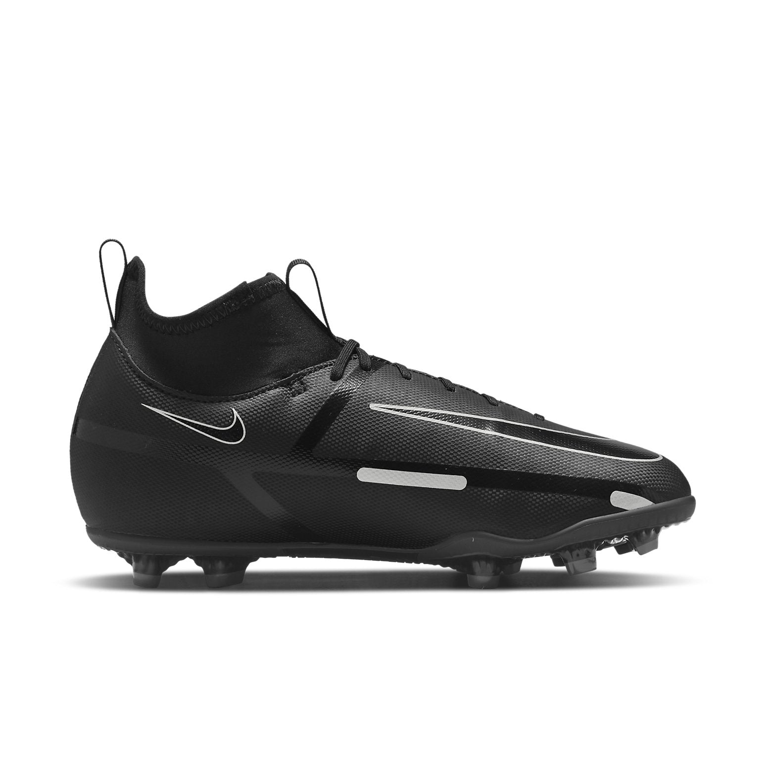 (GS) Nike Phantom GT2 Club DF MG 'Black Metallic Silver' DC0822-007
