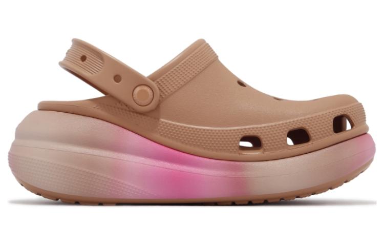 Crocs Crush Color Dip Clogs 'Tan Pink' 208986-2CD