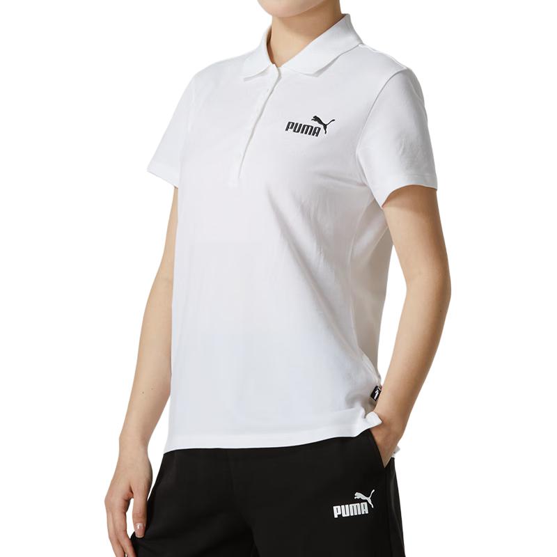 (WMNS) PUMA Logo Polo 'White' 630564-02