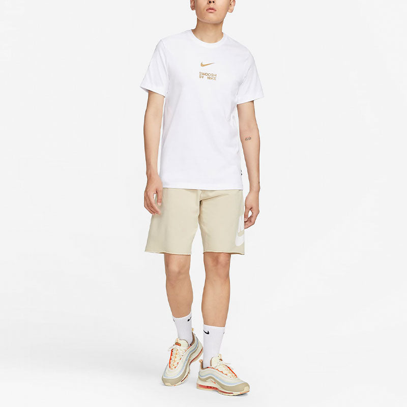 Nike Sportswear T-Shirt 'White Gold' FD1245-100