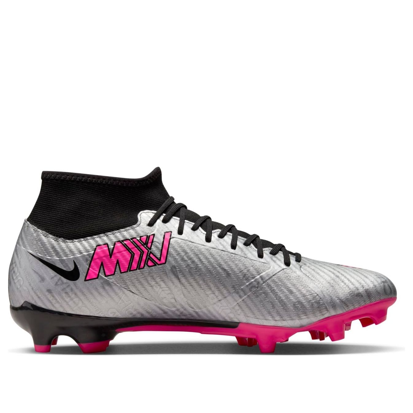 Nike Mercurial Superfly 9 ACAD 25 FG/MG 'Metallic Silver Hyper Pink' FB8402-060