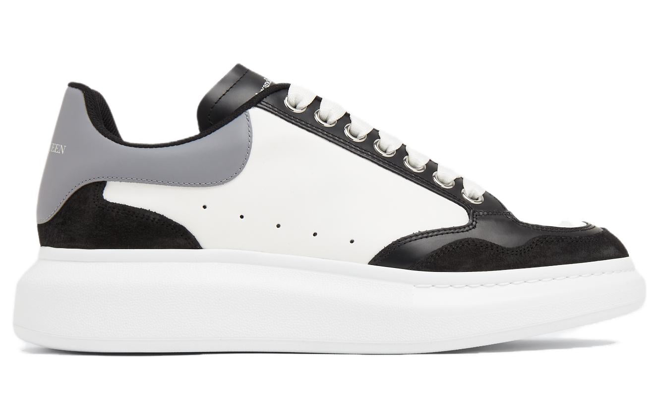 Alexander McQueen Colour-Block Low-Top Sneakers 'White Grey Black' 757710WIA5V1142