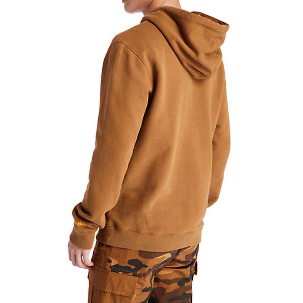 Men's Timberland Logo hooded Sports Brown A2DBH-932