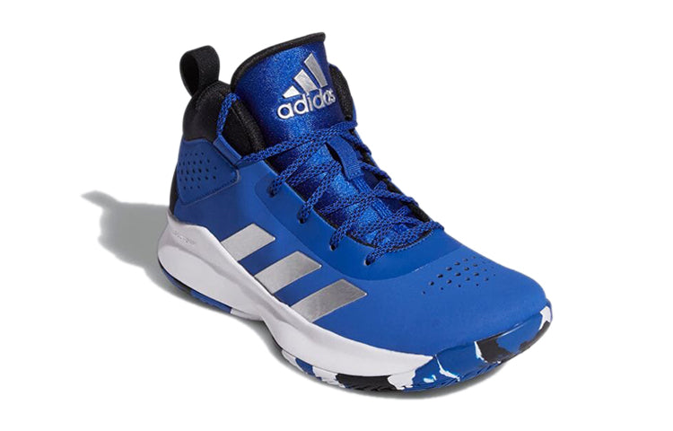 (PS) adidas Cross 'Em Up 5 J Wide 'Royal Blue' FZ1472