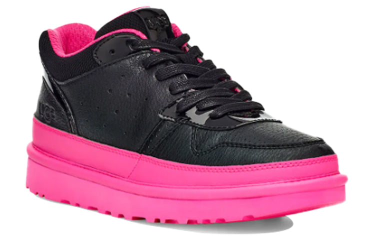 (WMNS) UGG Highland Sneaker 'Black Pink' 1114262-BRRS