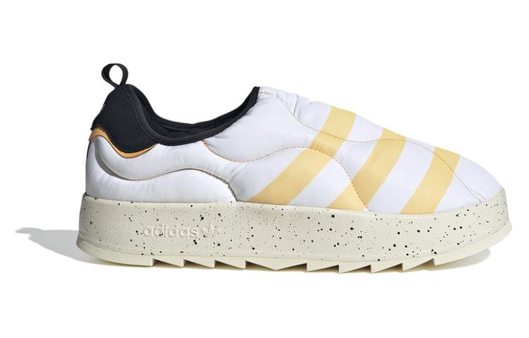 adidas Puffylette 'White Yellow' IF4326