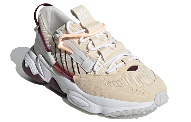(WMNS) adidas Ozweego Zip 'Ecru Tint Maroon' GZ2642