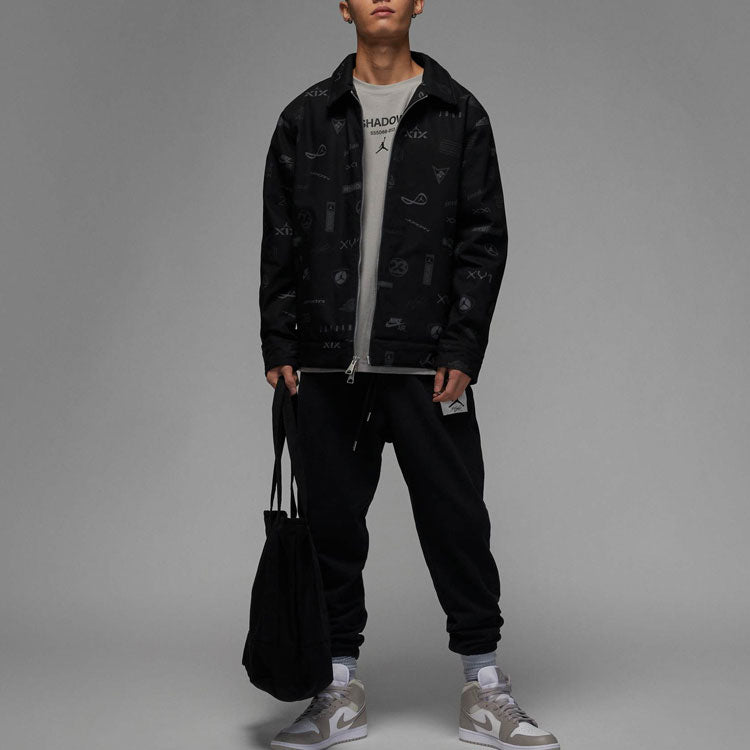 Air Jordan Flight Heritage Jacket 'Black' DV7564-010