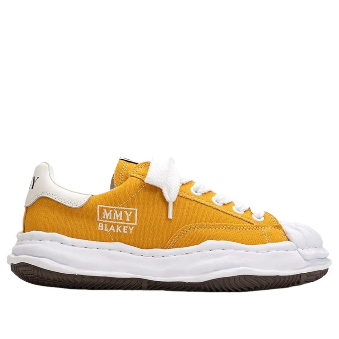 Maison MIHARA YASUHIRO Blakey OG Sole Canvas Low 'Yellow' A08FW735-YEL