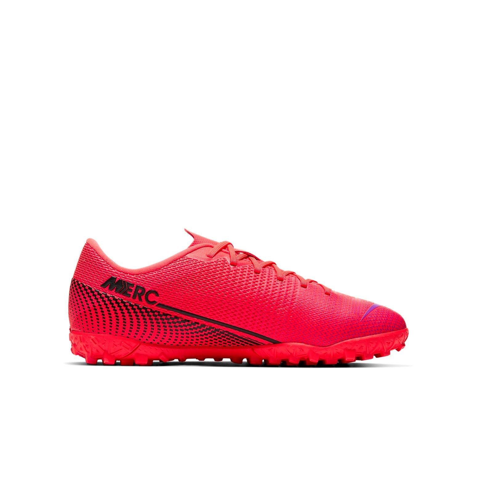 (GS) Nike JR Mercurial Vapor 13 Academy TF 'Red Black' AT8145-606