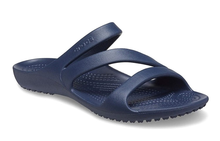 (WMNS) Crocs Deep Blue Slippers 206756-410
