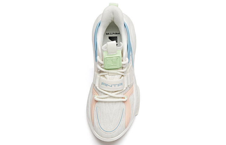 (WMNS) ANTA Life Series Sneakers 'White Blue' 122038081-3