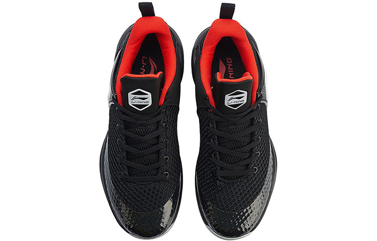 Li-Ning Low-Top Black/Red ABPN011-2