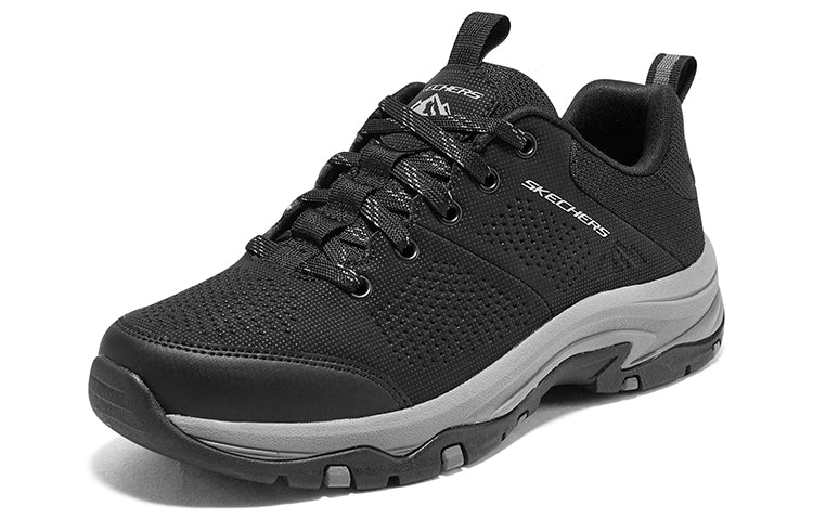 (WMNS) Skechers Relaxed Fit: Trego Trail Destiny 'Black Gray' 180006C-BKCC