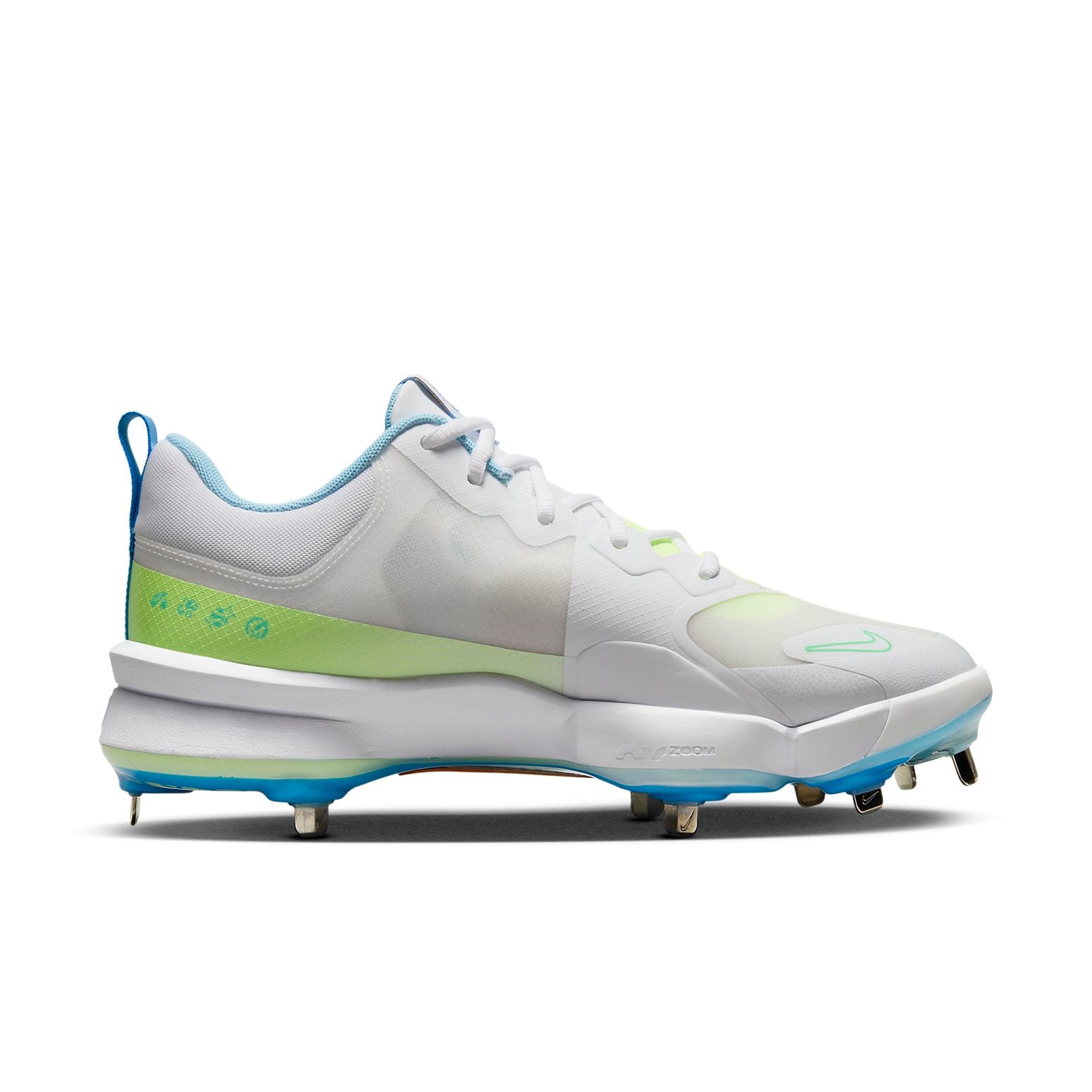 Nike Force Trout 9 Pro 'White Volt Aquarius Blue' FQ7941-100