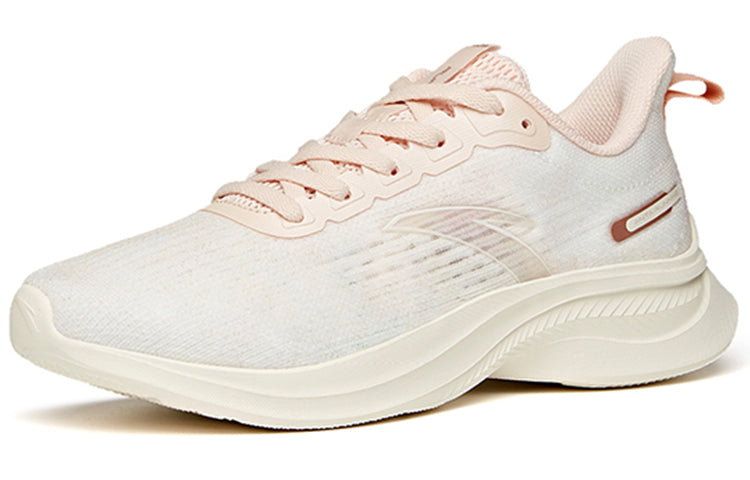 (WMNS) ANTA Running Series Sneakers Hydrogen 'White Pink' 122235570S-3