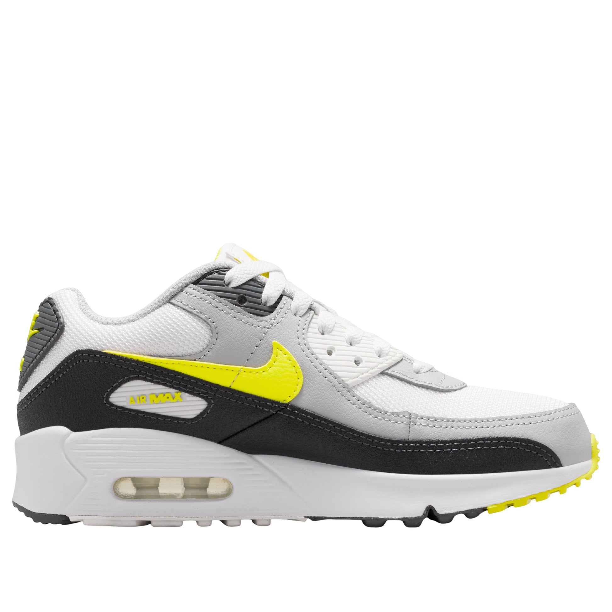 (GS) Nike Air Max 90 'Off White Dark Smoke Grey' IQ0098-100