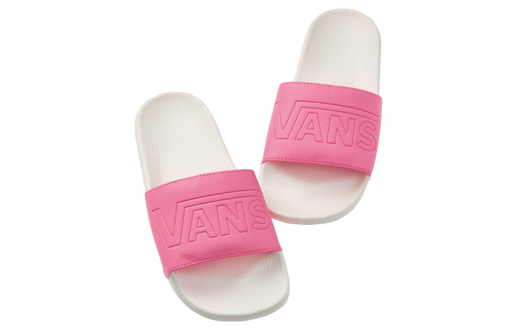 (WMNS) Vans Slide-On Slippers 'White Pink' VN0A45JQUV6