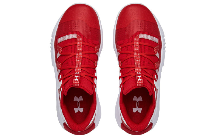 (WMNS) Under Armour Block City 2.0 'Red White' 3021377-600