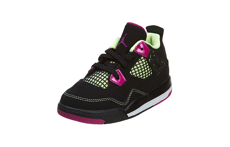 (TD) Air Jordan 4 Retro LS 'Fuchsia Lime' 705345-027