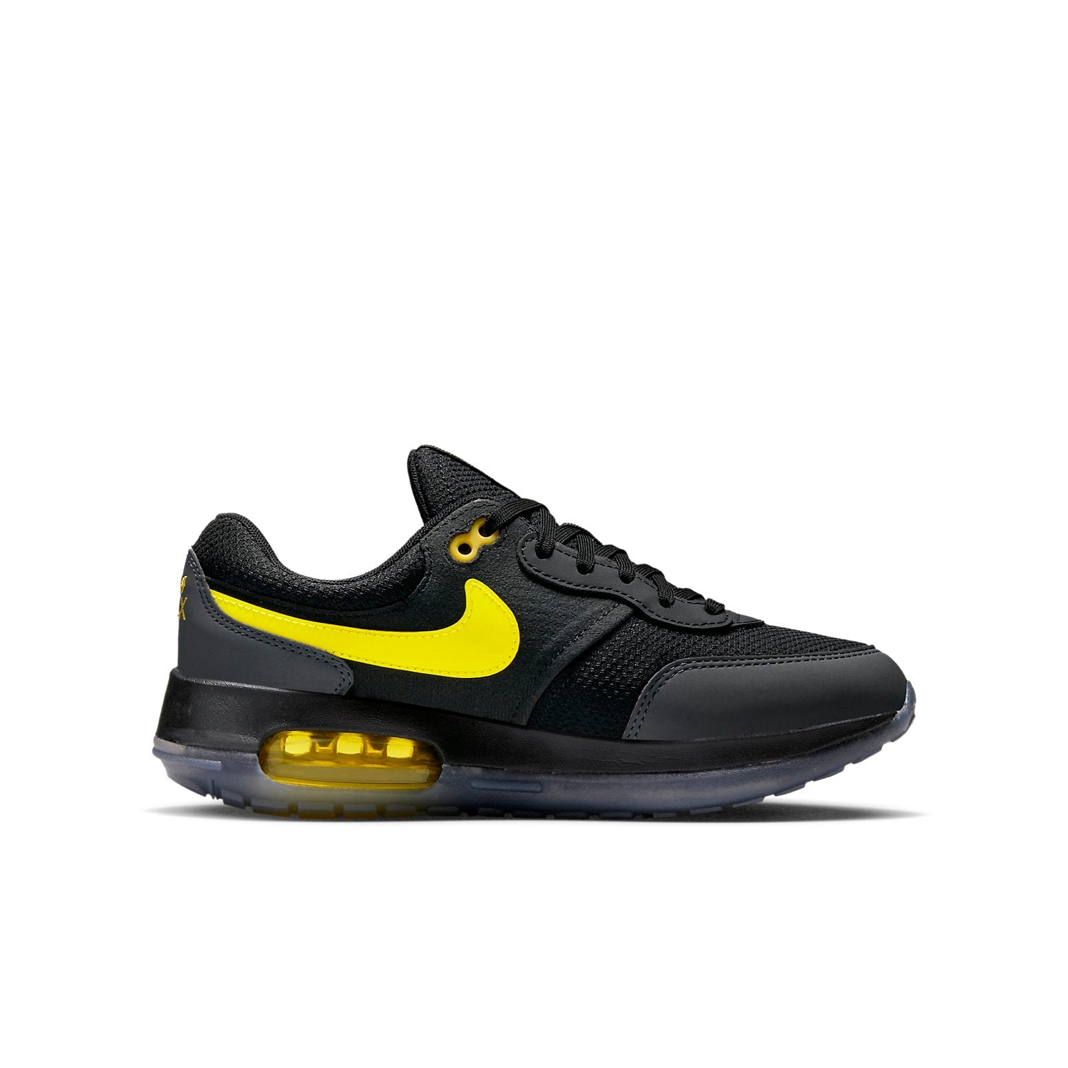 (GS) Nike Air Max Motif Next Nature 'Black Yellow' DZ2765-001