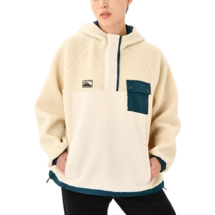 (WMNS) Vans AP CITW RPF PO Hoodie 'Beige' VN0A7YGX2N1