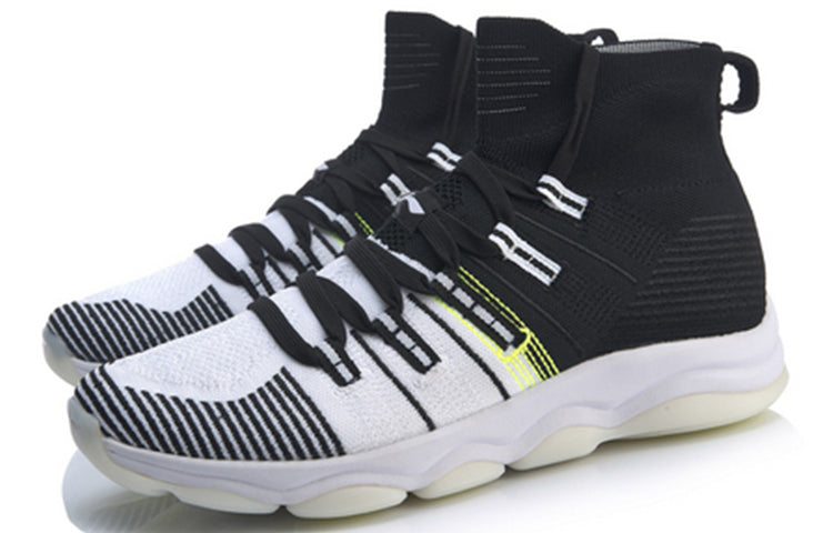 Li-Ning Unisex High-Top Training Shoes Black/White AFJP027-2