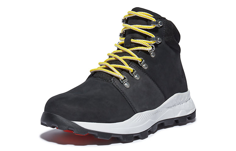 Timberland Brooklyn Hiker Chukka Boots 'Black Yellow' A2GH1001