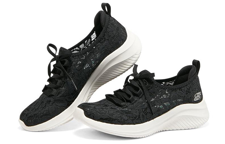 (WMNS) Skechers Ultra Flex 3.0 Slip-Ins 'Black' 896128-BLK
