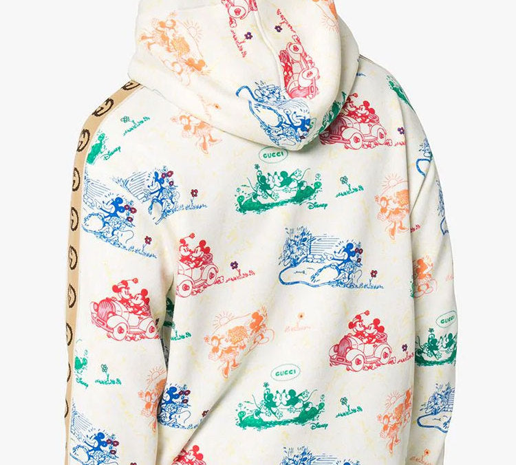 Gucci x Disney Mickey Mouse Printed For Men White 601731-XJB6L-9510