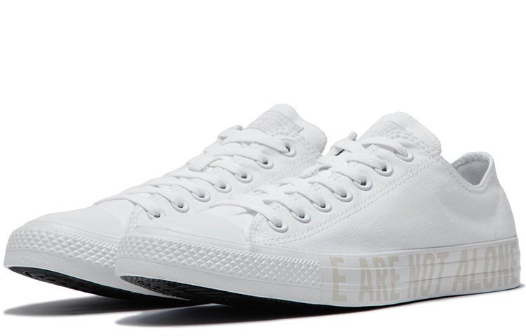 Converse Chuck Taylor All Star White We Are Not Alone Low Top 165384C