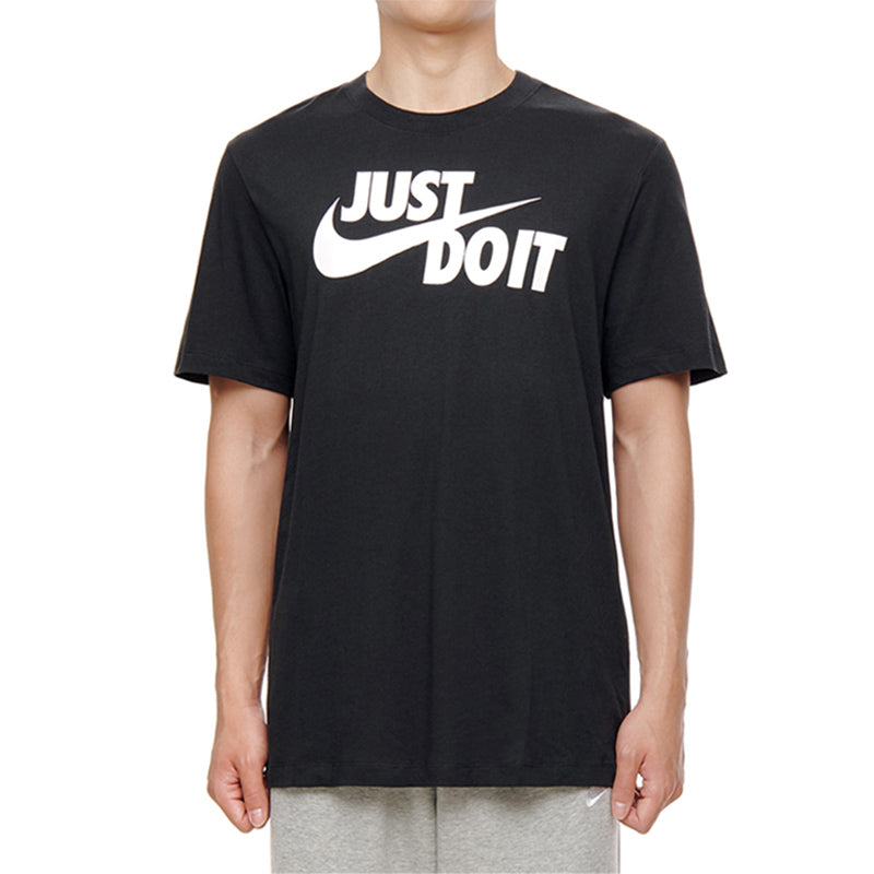 Nike Sportswear Tee Just Do It Casual Sport Round NeckShort Sleeve Men's Black AR5006-011