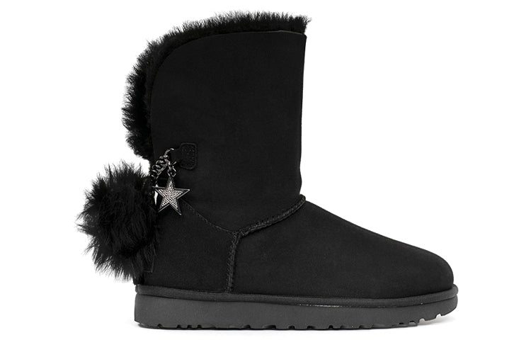 (WMNS) UGG Classic Bling Charm Boot 'Black' 1095717-BLK