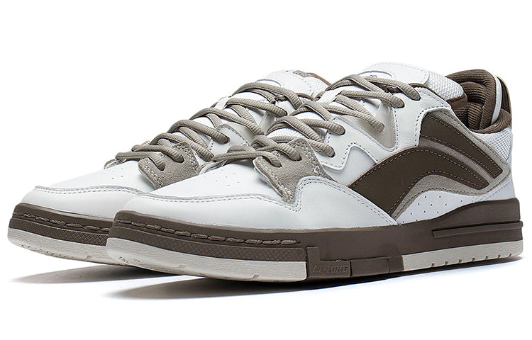 (WMNS) Li-Ning Wave Pro 'White Khaki' AECS060-2
