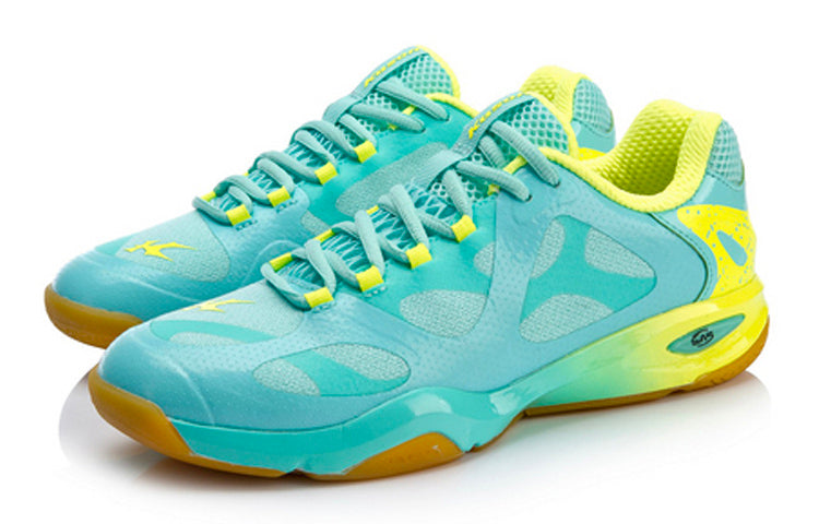 (WMNS) Li-Ning Kason Badminton Shoes 'Water Blue Green' FYZN002-1