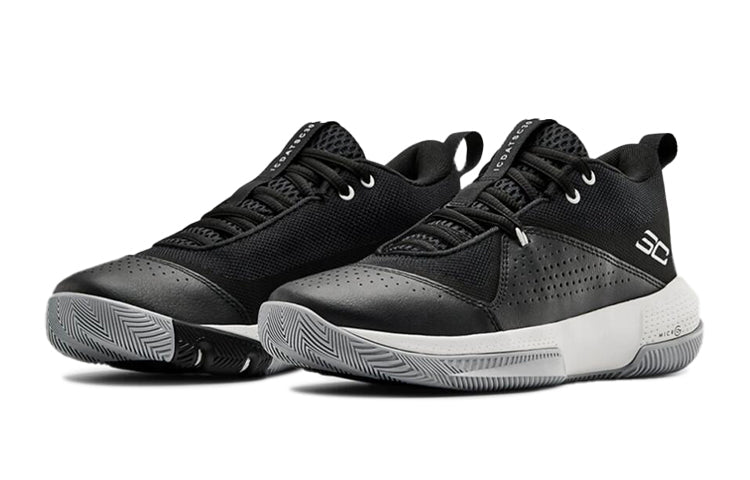 (GS) Under Armour Sc 3zer0 IV Low-Top Black 3023918-001