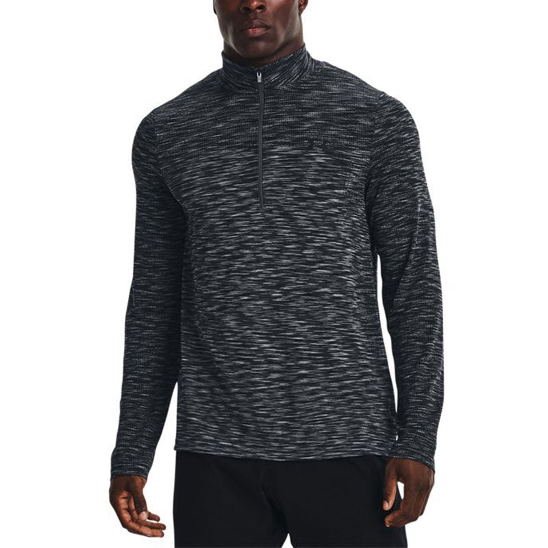 Under Armour Seamless 1/2 Zip Top 'Grey Black' 1359875-012