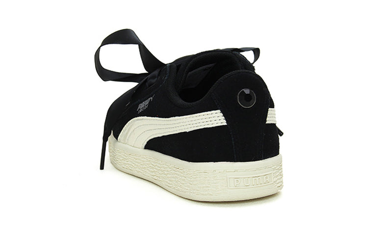 (PS) PUMA Suede Heart Jewel Ps Sneakers Black 365139-03