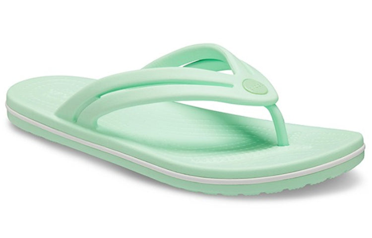 (WMNS) Crocs Flip-Flops Mint Green 206100-3TI