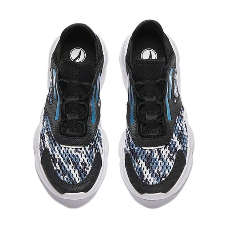 (GS) ANTA Running Series Sneakers 'Black Blue' A312428821-3