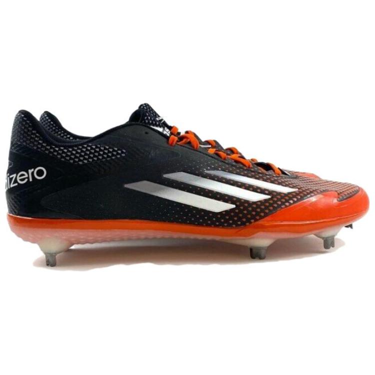 adidas Adizero Afterburner 2.0 Baseball Cleats 'Orange Black' S84701