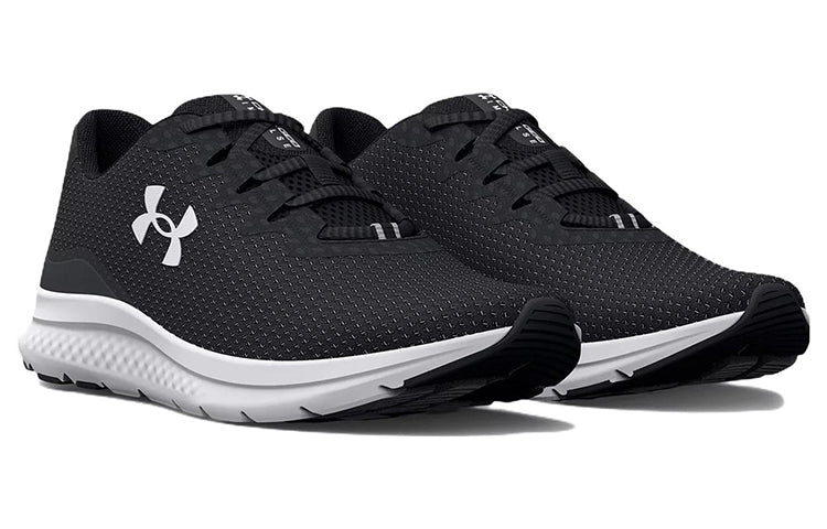 (WMNS) Under Armour Charged Impulse 3 'Black White' 3025427-001
