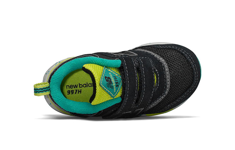 New Balance Hook / Loop 997H Black / Yellow Toddler IZ997HCX