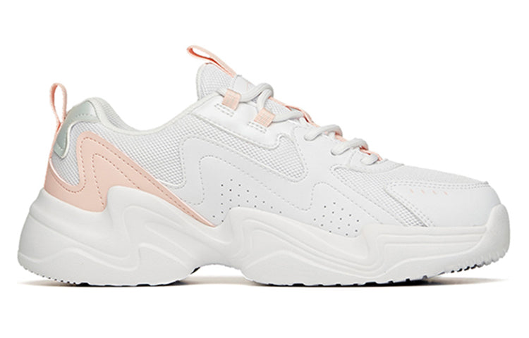 (WMNS) ANTA Life Series Sneakers 'White Pink Grey' 922118823-1