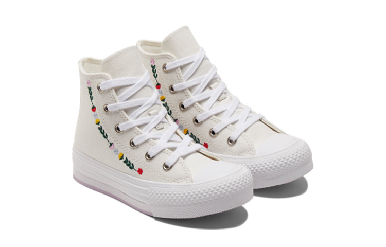 (PS) Converse Chuck Taylor All Star EVA Lift Platform High 'Floral Embroidery' A02229C